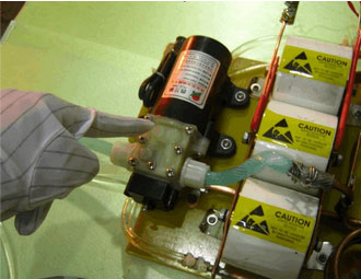 自制感應加熱設備散熱系統